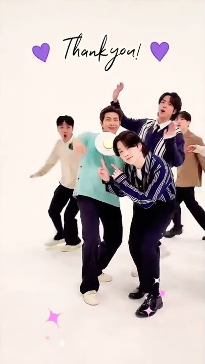 BTS  TikTok --- Congratulations for winning TikTok Gold Award 🏅💜