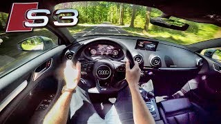 Audi S3 2017 Sedan 310hp POV Test Drive by AutoTopNL