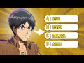 Attack on Titan Quiz LIVE 🔥 | Can You Answer These AOT Questions? | Anime Trivia