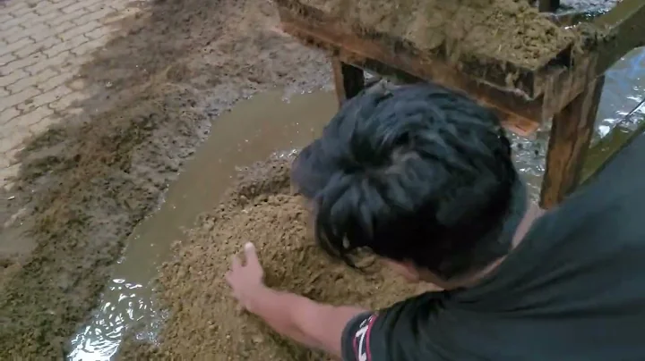 India s best and successful Cow Dung dryer dewatering machine 9878072154