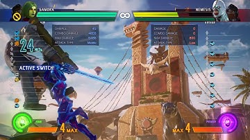 MARVEL VS. CAPCOM: INFINITE Instant overhead combo
