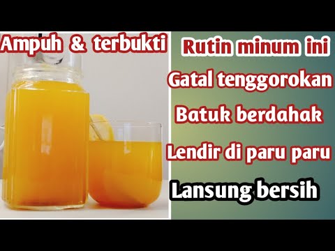 Minuman Buat Meredakan Batuk Pilek