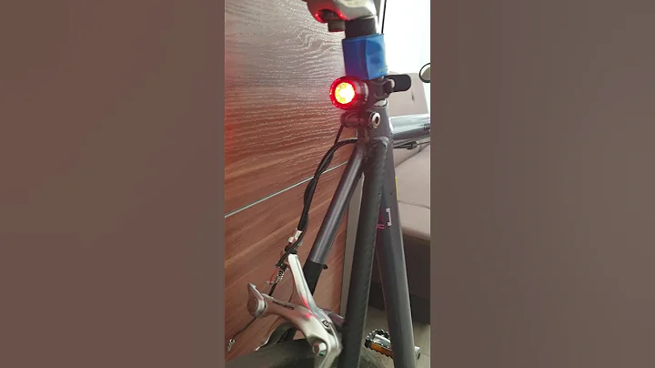 Homemade bike break light DIY