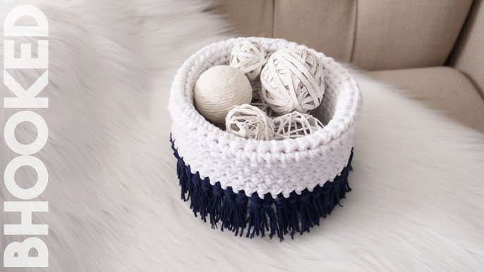 Making: Sheet Yarn Basket • • Make Ad Lib