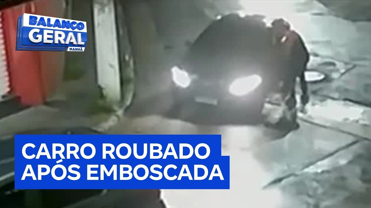 Mulher tem carro roubado por bandidos armados na zona sul de São Paulo
