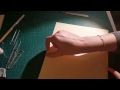 Bookbinding tutorial: stitching, sewing, basic bookbinding