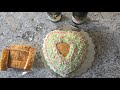 I  made a lovely flower heart ❤️ cake #cake #youtube #foodies #Subscribe #fypシ゚viral