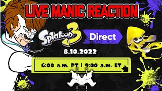 Splatoon 3 Direct REACTION (August 10, 2022)