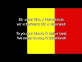 National anthem of belgium  la brabanonne fr de nl en lyrics