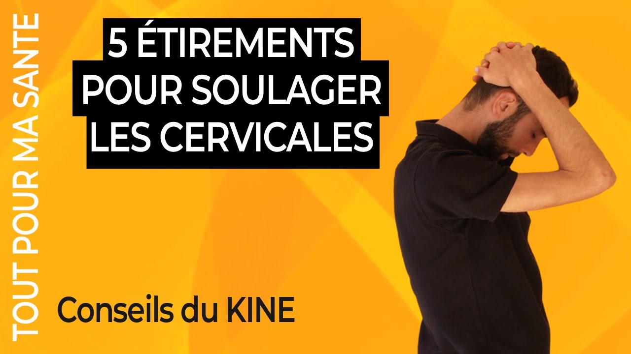 5 étirements des cervicales pour se soulager efficacement