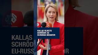 #Kallas rejects #Schröder as EU-Russia #mediator