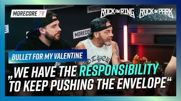 Bullet For My Valentine @ Rock am Ring: "The new album is definitely gonna be heavy as hell"