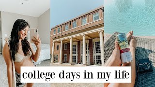 college days in my life | in-person classes, pool days, hair routine + more *university of georgia* by Jackeline Cabrera 5,835 views 3 years ago 16 minutes