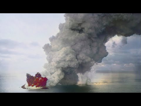 Hunga Tonga Volcano Eruption Update; Tsunami Occurs; New Explosive Eruption