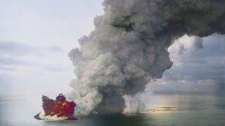 Hunga Tonga Volcano Eruption Update; Tsunami Occurs; New Explosive Eruption