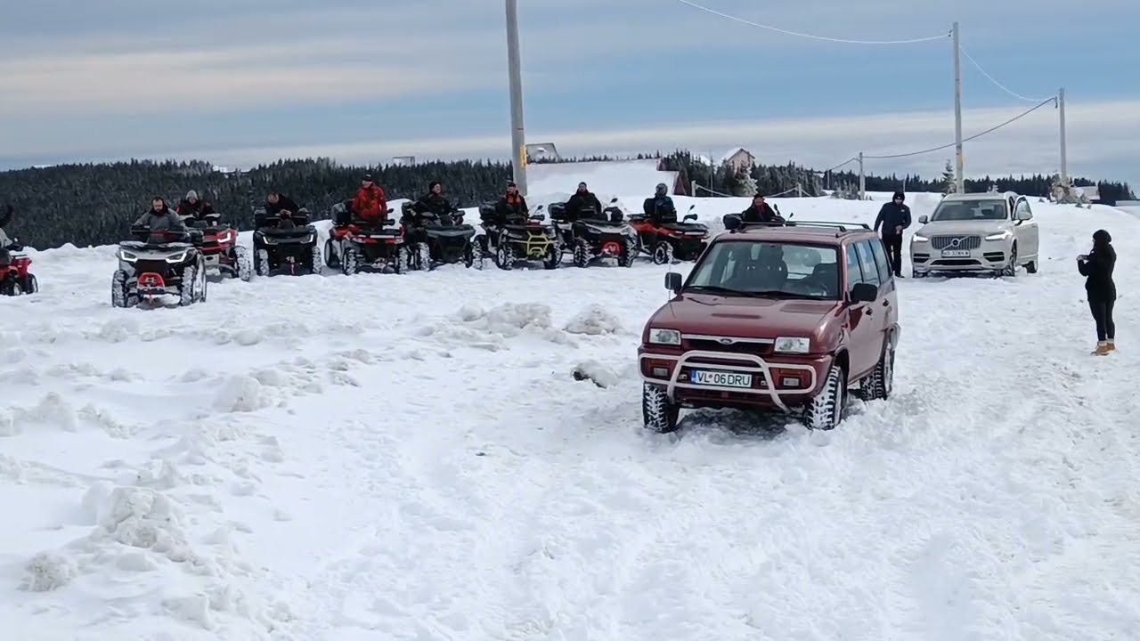 CF MOTO❌CAN AM❌SEGWAY❌ LINHAI -Distracție la munte cu atv-urile ‼️ Zăpadă mare😎
