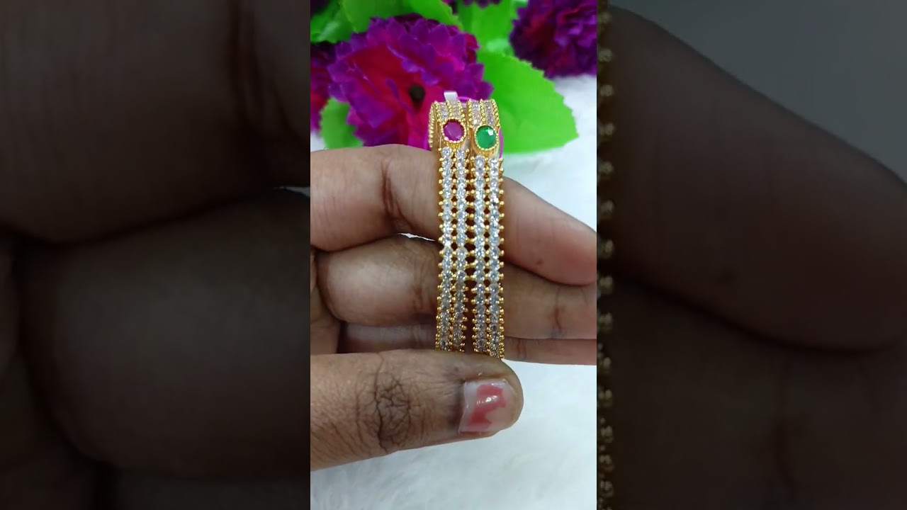 Look like gold|stone bangles|8754252999 
