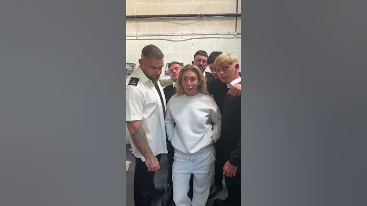 Bonnie Blue making sure all of the prison staff are well looked after #bonnieblue #fyp