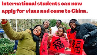 Finally, CHINESE border Is Open  For STUDENTS!