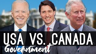 Canada vs. United States  Governments Compared