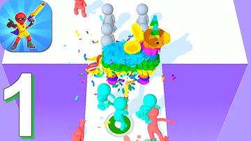 Paint Brawl 3D - Gameplay Walkthrough Part 1 (Android)