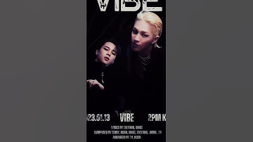 NEW COLLAB SONG "VIBE" TAEYANG feat JIMIN OF BTS❤️‍🔥 2023.01.13 #JIMIN‬⁩ #TAEYANG‬⁩ #VIBE‬⁩ #shorts