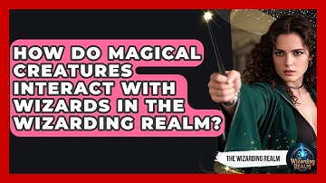 How Do Magical Creatures Interact With Wizards in the Wizarding Realm? | The Wizarding Realm