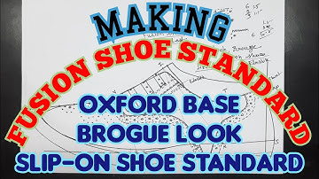 FUSION SHOE - 1 (Making oxford base Brogue look slip on shoe standard) by @designershoes1888