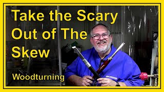 Understanding the Skew and how it works by Dean's Woodworking #woodturning