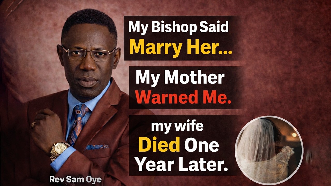 Мой епископ сказал: «Женись на ней». Моя мать предупреждала меня. Она умерла год спустя.