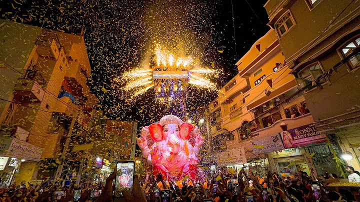 Lal Darwaza Ka Raja Ganesh Aagman 2024 | Lal Darwaza Ganesh 2024 | Lal Darwaza Ganesh Grand Welcome🎉
