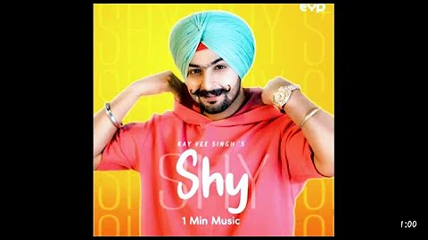 Shy - Kay Vee Singh| 1 Min Music | New Punjabi Song 2022