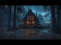 Fall Into Deep Sleep with Rain Sounds | Calm Night Rain for Insomnia Relief