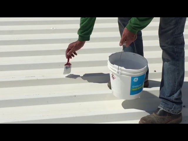 GE Enduris 3500 - Impermeabilização de telhado metálico