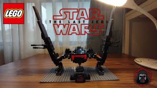 I built lego star wars Kylo Ren aka Ben Solo's shuttle ( from Star Wars : The last Jedi ) | LEGO|