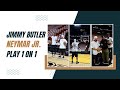 Jimmy Butler Plays 1 on 1 With Neymar Jr. As He Warms Up For NBA Finals #NBA #neymar