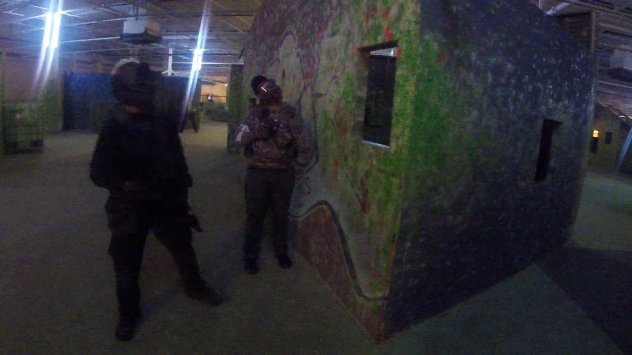 Jacob's Mask cam on 2 10 19 at Power Paintball in Lombard IL Bomb the