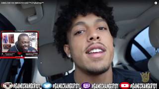 KING CID VS SMOOTH GIO! **I Pulled Up** REACTION HE CANT SHOW HIS FACE ON YOUTUBE AGAIN !