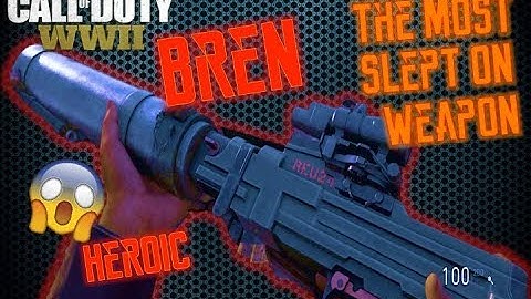 The Most Slept On Weapon in Call of Duty WW2 - Heroic BREN "Combatant II" (Best Class Setup)