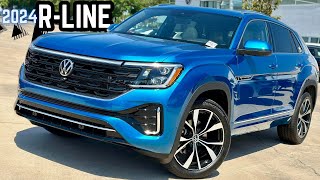 2024 VW Atlas Cross Sport SEL RLine Shines Bright In Kingfisher Blue Metallic