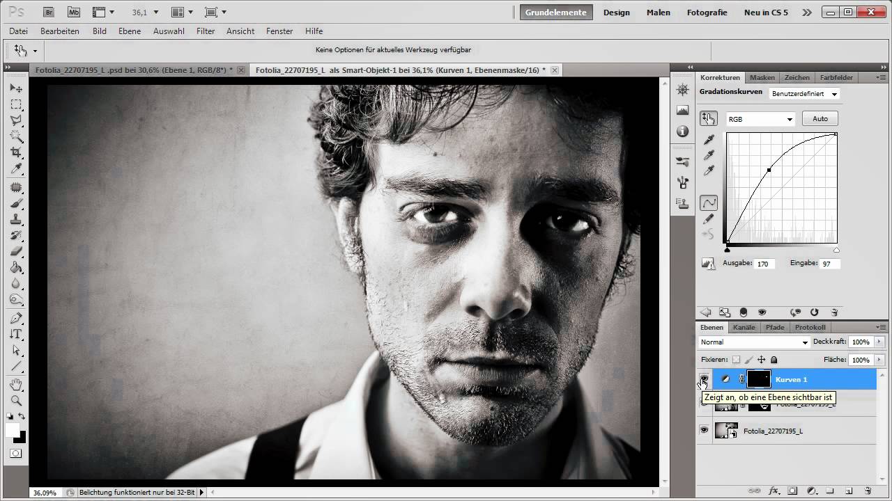 Übersteuerte RAW Kontraste - Die Photoshop-Profis - Folge 49