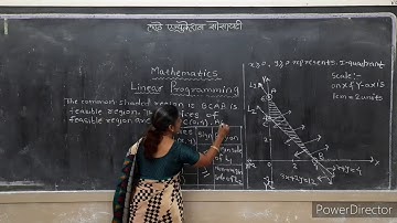 Linear Programming  - Examples on linear programming problems  - 2 (Exercise  - 7.4)