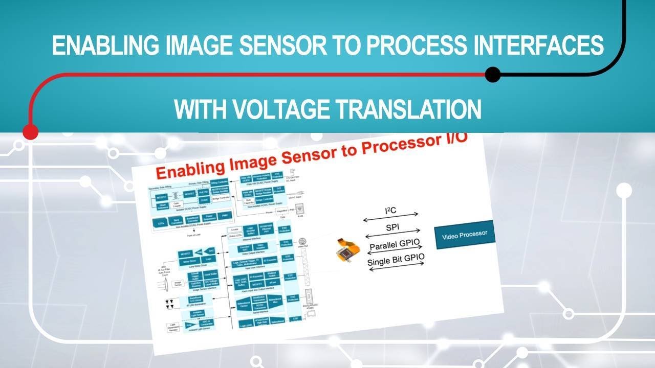 Enabling Image Sensor to Process Interfaces with Level Translation