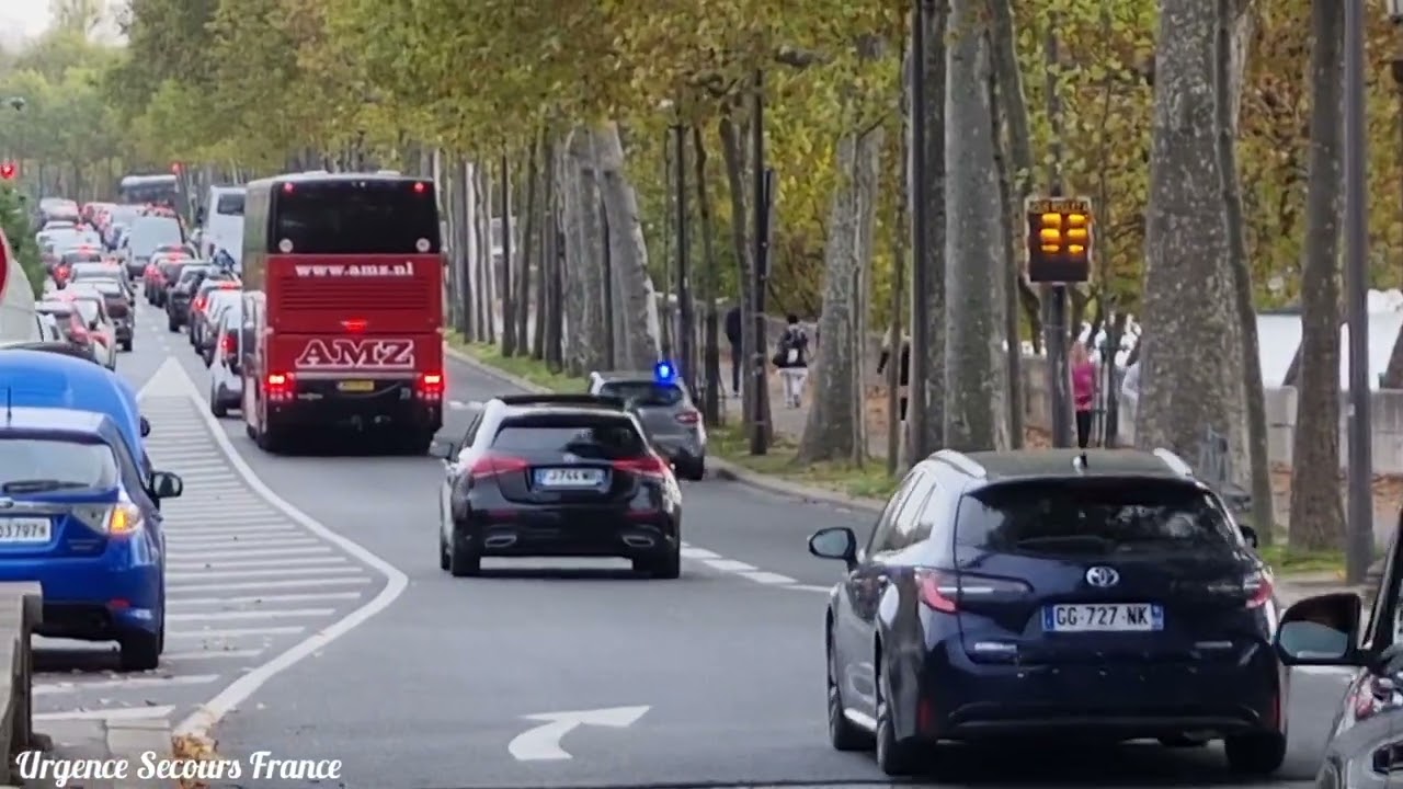 Voiture Banalisé Police Nationale Paris [Compilation]