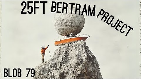 25ft Bertram project - blob 79
