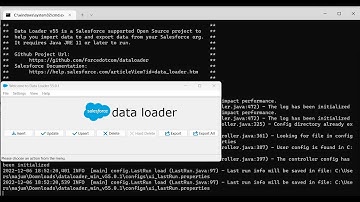 3 Steps-How to Install Data Loader, Zulu openjdk11 and Insert Account using .CSV file- SFDC COMMANDO
