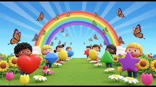 Learn Shapes With Color Balls Shapes & Colors For Kids Fun Learning