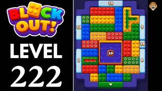 Block Out - Color Sort Puzzle Level 222 Walkthrough 
