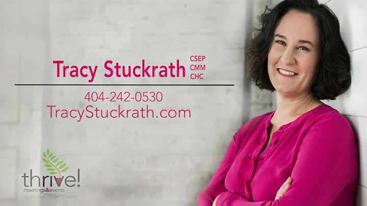 Tracy Stuckrath Speaker Promotional Video