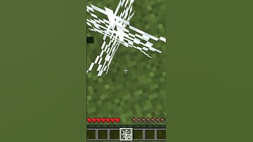 Cobweb Mlg in Minecraft Pocket Edition#shorts #minecraft #minecraftshorts #mlg